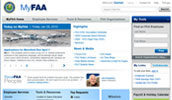 MyFAA Home Page
